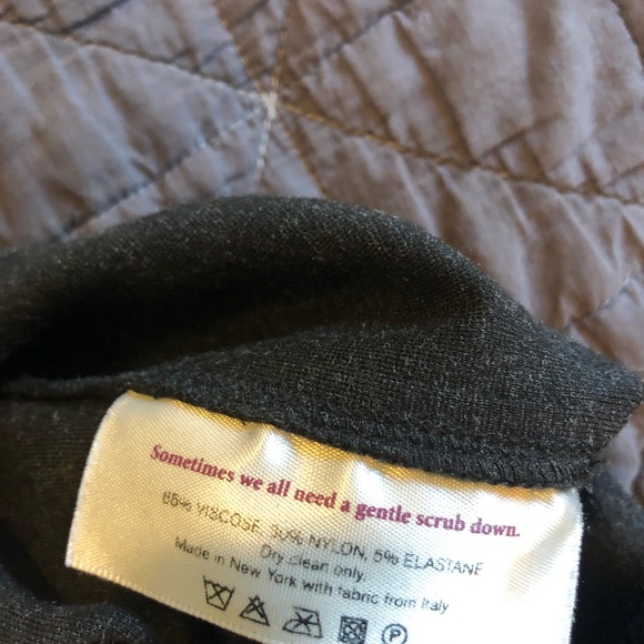 M.M. Lafleur Lydia Dress Charcoal size 4 - Picture 5 of 9